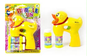 مسدس فقاعات بشكل بطة